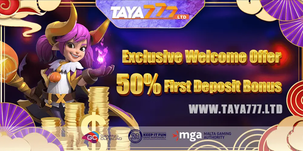 2024 Exclusive Welcome Offer 50% First Deposit Bonus